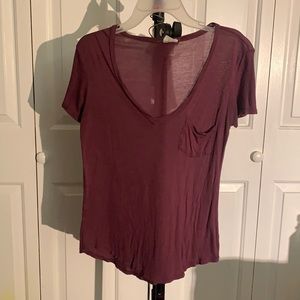 Maroon t shirt
